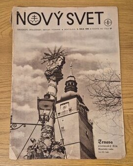 Noviny Nový svet - vydanie 5.Júla 1941
