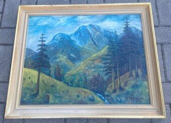 Obraz a portrét Goethe