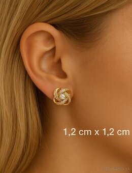 Náušnice z nerezovej ocele