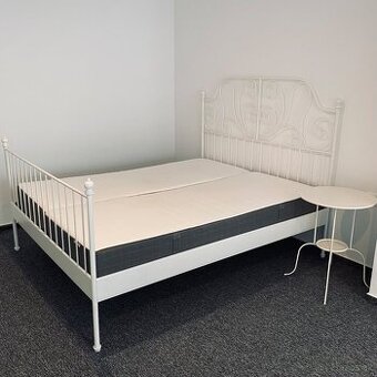 Postel IKEA LEIRVIK + nastavitelny rost LÖNSET (160x200)