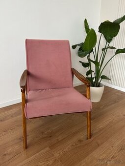 Repasovane retro kreslo