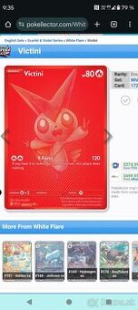 Pokémon karty / edícia White Flare