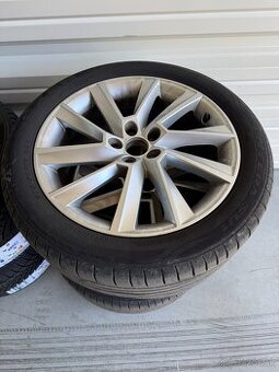 ORIGINAL ŠKODA 5X100 205/50 R17, LETNÁ SADA