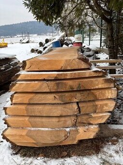 130cm Nadrozmerné fošne Orech Orechové Rezivo Drevo