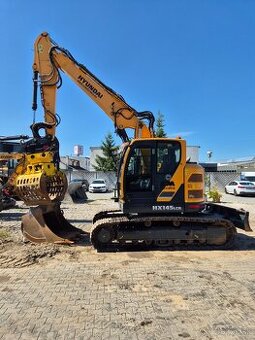 Hyundai HX145LCR OilQuick + drapak