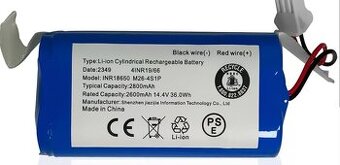 Bateria do robotickeho vysavaca