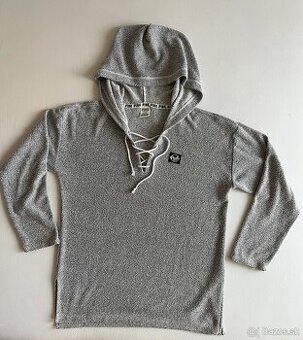 Šedá nová PINK M mikina