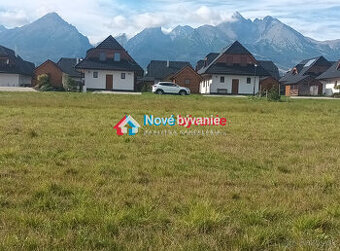 Stará Lesná lukratívny stavebný pozemok s výhľadom na Vysoké