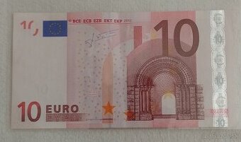 10 euro bankovka 2002