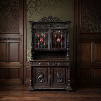 Starožitný lovecký příborník