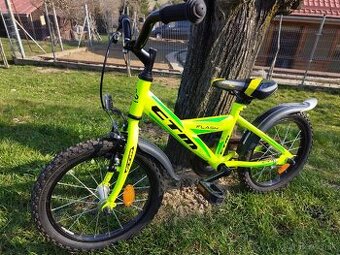 Predám detský bicykel CTM Flash Žltá/Zelená 16"