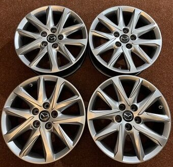 5x114,3 R17 Mazda CX5 originál disky + senzory - výborný