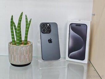 Apple iPhone 15 Pro 128GB Black Titanium | ZÁRUKA