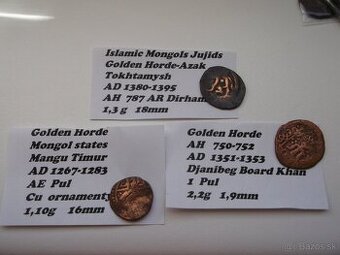 Mince starovek Zlatá horda  cena upravená