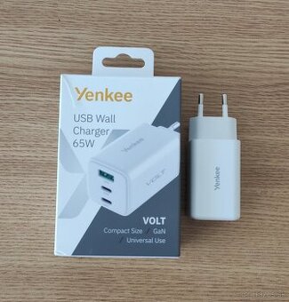 Predám nabíjačku Yenkee 65W