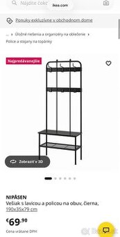 Vešiak na kabáty