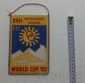 Vlajočka Vysoké Tatry - Tatranský pohár 1982 - World Cup