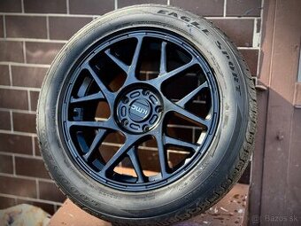 KM708 Satin Black KMC 8x18" 5x120 - 1