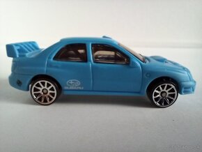 HOT WHEELS-SUBARU IMPREZA Light Speeders-POZRI DETAIL. FOTO