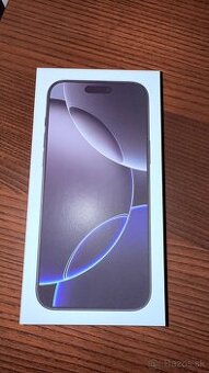 Predám iPhone 16 Pro max 256gb čierny