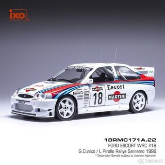 Modely Ford Escort 1:18 IXO