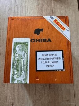 Cigary Cohiba Robustos 25ks balenie