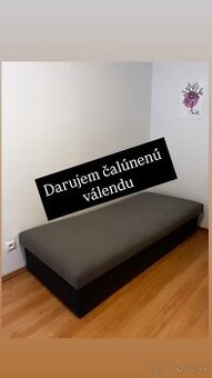 DARUJEM - ČALÚNENÁ VÁĽANDA s úložným priestorom.