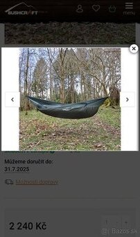 Snugpak, DD hammocks, Boll spacak, karimatka Zulu