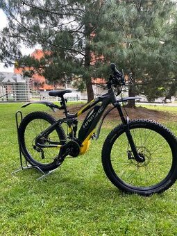 Haibike celoodpružený elektrický bicykel