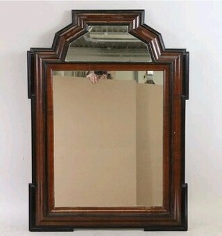 Predám starožitné zrkadlo 19 storočie Rozmer 69cm x 49,5cm 7