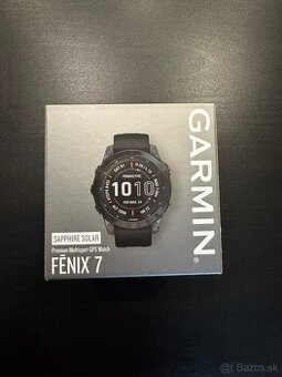 Garmin fenix 7 saphire solar