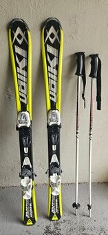 Detsky lyžiarsky set- lyze 110, lyziarky, palice