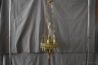 Petrolejová lampa - luster