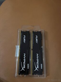Predávam 16gb ram ddr4 2933 MHz  CL17 Kingston fury (2x8GB)