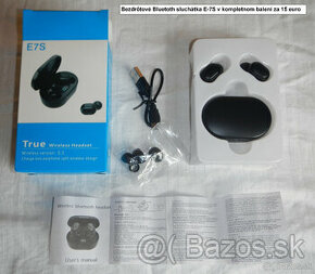 Predám úplne nové slúchadlá hifi stereo IPX7 - 1