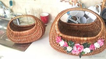 Retro  pruteny  košík