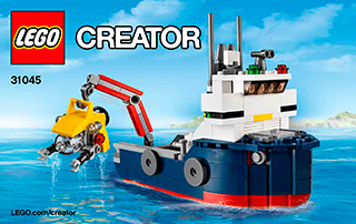 Lego Creator 31045 3v1 Prieskumník oceánu