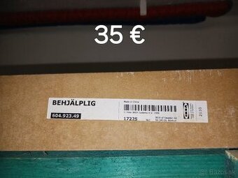 BEHJÄLPLIG Posúv. pánt/zabud. umývačka