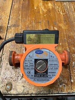 Oběhové čerpadlo Aqua Cup GRS 25-40, 180 mm