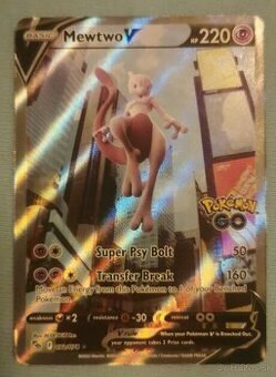 Zberateľská karta Mewtwo V