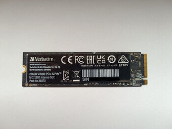 Predám NVMe SSD Verbatim Vi3000