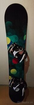153 cm damsky snowboard BURTON + viazanie Burton