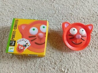 Kartová hra zn. Djeco a držiak na karty