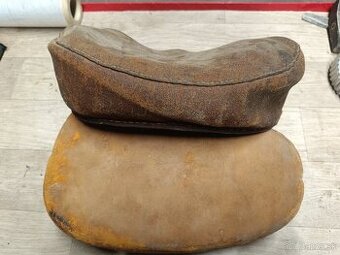 Výplň sedla + originál poťah koža Jawa 550