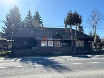 Predaj DREVENICE s rovinatým pozemkom v obci Veličná, 860 m2