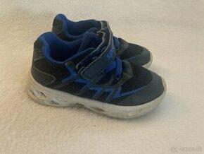 Modré topánky 23