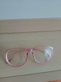 Dioptrické okuliare ružové -3,50