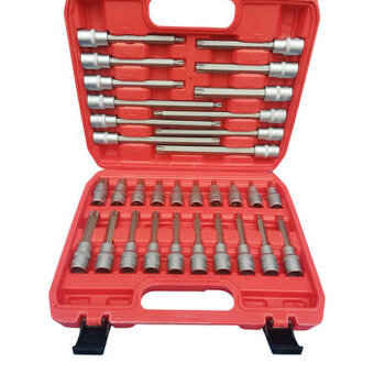 32 dielna sada 1/2" torx predĺžených hlavíc.