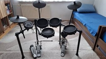 Elektronické bicie + dvojšľapka – TOP STAV