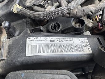 Motor vw skoda 1.6 tdi 85kw ddya